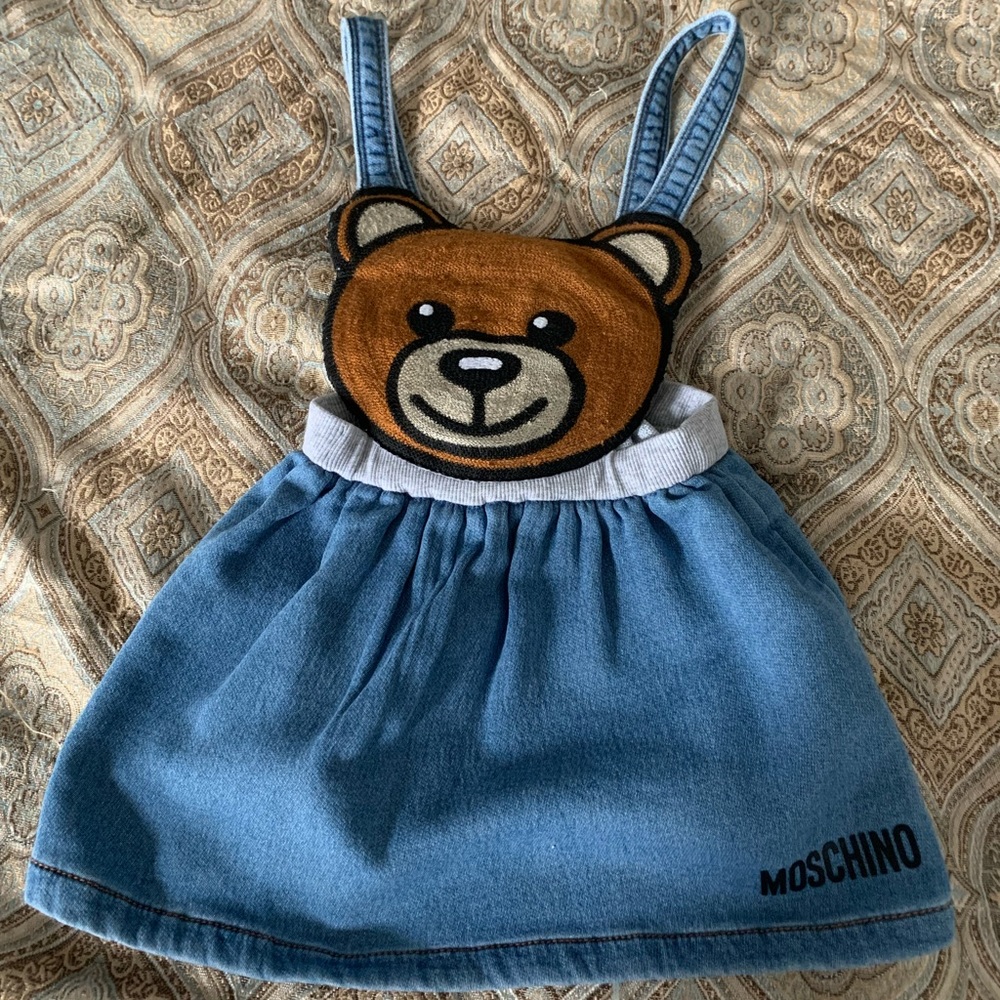 Teddy bear moschino dress